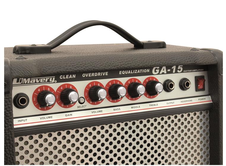 DIMAVERY GA-15 E-guitar amp 15W